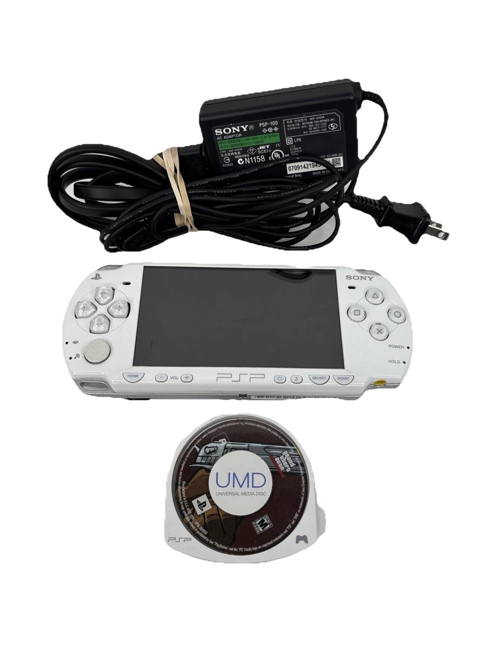Sony PlayStation PSP Star Wars Darth Vader Edition GTA Liberty & Charger Tested